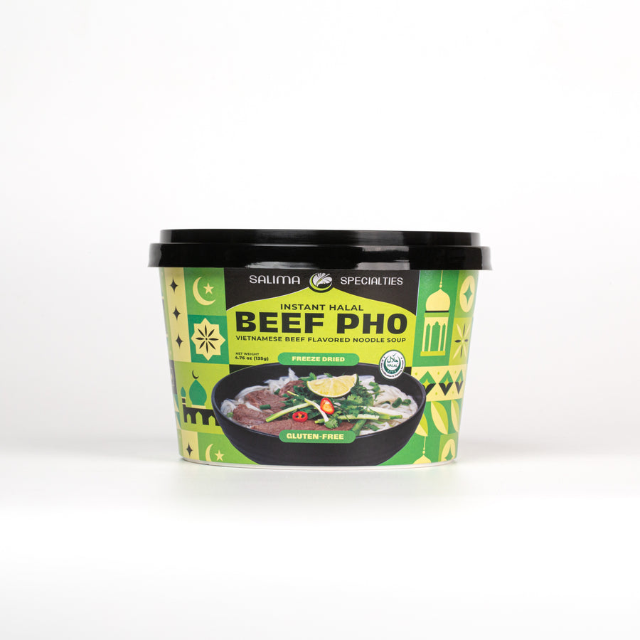 Salima Halal Authentic Vietnamese Beef Pho, More Protein, Real Bone Broth
